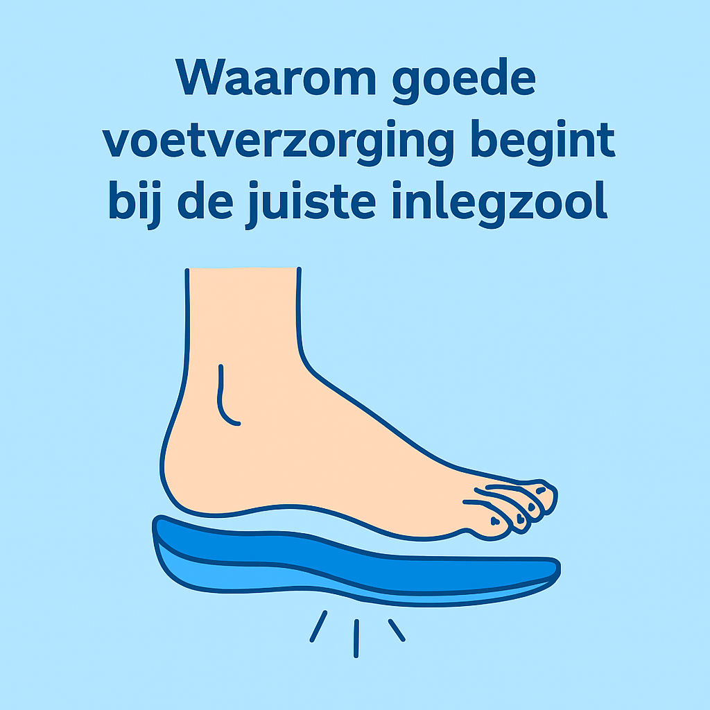 Waarom goede voetverzorging begint bij de juiste inlegzool