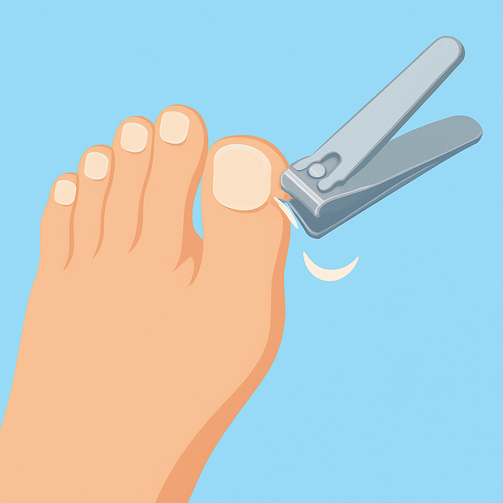 Waarom je je teennagels moet knippen