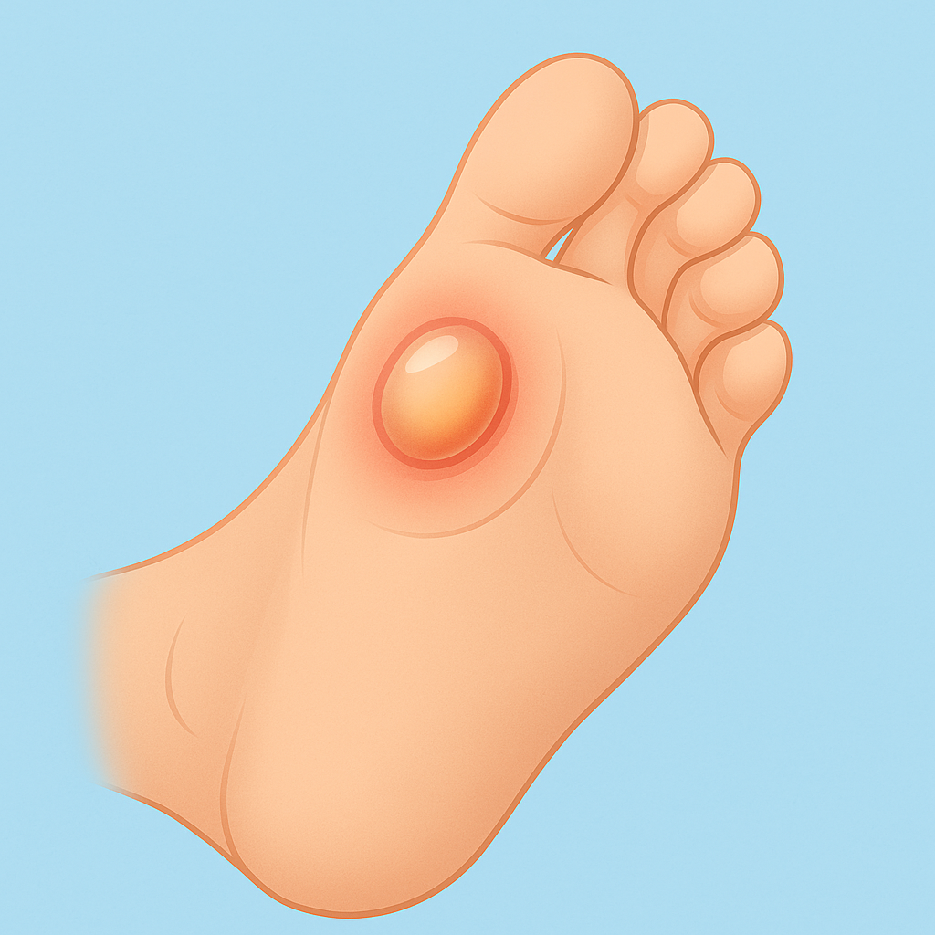 Alles over blaren aan de voeten